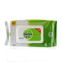 滴露(Dettol)卫生湿巾湿纸巾50片*5包