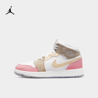 Jordan耐克乔丹AIR JORDAN 1 MID AJ1大童运动童鞋休闲DJ0338