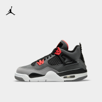 Jordan耐克乔丹儿童AIR JORDAN 4 AJ4大童运动童鞋缓震408452