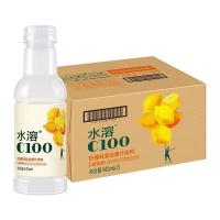 农夫山泉水溶C100柠檬味复合果汁饮料445ml*15瓶整箱装补充维生素C