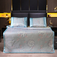 auroraZY-BT1270碳化凉感冰丝提花软席 碳化凉感冰丝提花软席 席180*200/*1 枕席 47*72*2