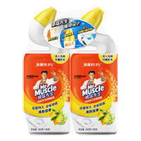 威猛先生洁厕液厕所马桶洁厕剂 600g*2瓶柠檬草香 1件