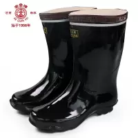 安全牌(AN QUAN PAI) 中筒工矿反光雨靴 劳保鞋矿工防滑雨靴 43码 1双