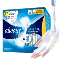 护舒宝未来感极护卫生巾日用10片-L