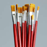 ZEBILI(择必利)尼龙毛笔丙烯画笔工业用油画笔8#
