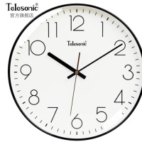 天王星挂钟14英寸 咖啡色 液晶款