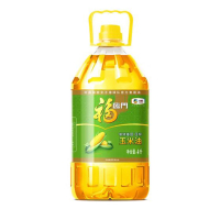 福临门 非转基因压榨玉米油食用油 4L