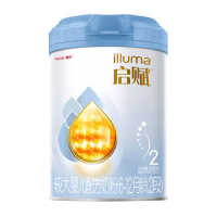惠氏启赋蓝钻2段6-12月较大婴儿配方奶粉810g