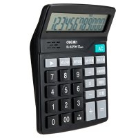 得力桌面计算器837(黑)(台)