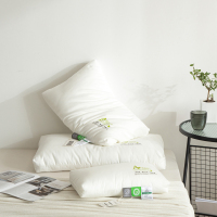A类纯棉枕头护颈椎助睡眠枕芯一对拍2家用专用枕颈椎枕记忆枕