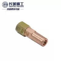 长城精工 焊嘴 煤气丙烷焊枪头纯铜焊抢嘴电焊工工具适用H01-6型 3#6 421583
