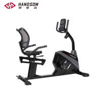 悍德森HS9601卧式健身车室内磁控惯性飞轮动感单车器械