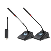 极米(XGIMI)无线会议话筒一拖二台式