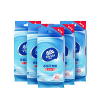 维达卫生湿巾单片装VW1009 消毒湿巾 独立包装10片×60包