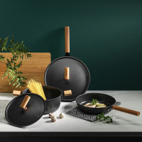 赫曼德法兰克星爵不粘锅烹饪三件套HMD-9734