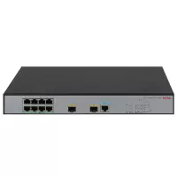 新华三(H3C)S1850V2-10P-PWR 8口千兆电+2千兆光纤口二层WEB网管企业级网络交换机 POE供电64W