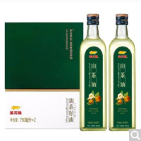 金龙鱼 山茶油750ML 2瓶装臻品礼盒