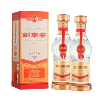 剑南春老酒 浓香型白酒 500ml*2瓶装 52度