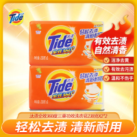 [4块]汰渍全效360度三重功效洗衣皂238克X2