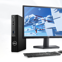 戴尔(DELL) OptiPlex3090MFF 21.5英寸低蓝光显示器 i3-10105T 8G 256G