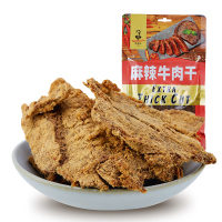 汤克林五香味手撕原切牛肉片238g 纯牛肉干 整肉原切剔除筋油