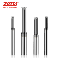 谐晟 ZOTO 单牙螺纹铣刀 M10.0*1.5*D8*65L 1把