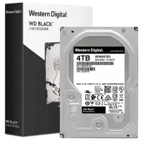 西部数据(WD) 4TB SATA6GB/S黑盘 机械硬盘