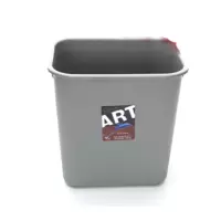 工业用塑料垃圾桶筒卫生桶 蓝色无盖15L