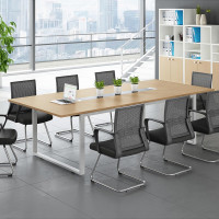 森华众(SHZ) 长桌 洽谈桌 办公桌 组合会议桌 培训桌 简约现代 2.4*1.2米