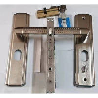 永固 左右门把手 执手门锁 手把长9.5cm