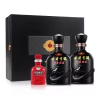 古井贡酒 年份原浆古8-双瓶大礼盒 42度425ml*2瓶*1盒 浓香型白酒