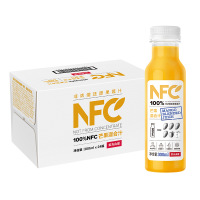 农夫山泉果汁饮料NFC芒果混合汁300ml*24瓶(单位:箱)