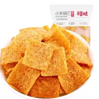 百草味 麻辣味小米锅巴 60g*5休闲零食童年小吃特产酥脆膨化食品薯片粗粮