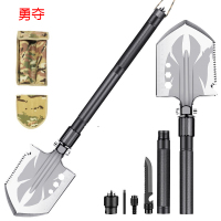 勇夺 BG05多功能户外工兵铲铁锹锰钢兵工铲折叠野外铲子军工铲用品 BG05-2节