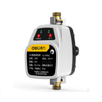 得力(deli) 直流增压泵纯铜接头(黑)75W手自一体