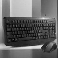 NX1720 有线键盘鼠标套装 黑色