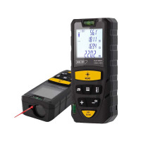 得力(deli) 激光测距仪语音充电(黄)100m