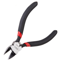 得力(deli) 水口钳铬钒钢(红)5"