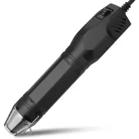 得力(deli) 迷你热风枪笔式(黑)140W/300W