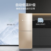 美的(Midea)BCD-172CM(E) 芙蓉金 双门冰箱
