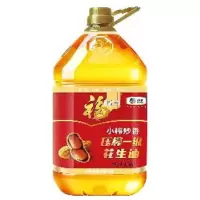 中粮福临门小榨炒香压榨一级花生油4.36L