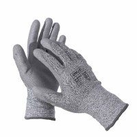 得力(deli) 防切割PU涂层手套(灰)L码