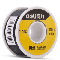 得力(deli) 锡丝30%含锡量(银)1.0mm,100g