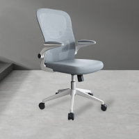 易企采 办公转椅可升降简约现代人体工学椅职员椅时尚家用电脑转椅职员椅