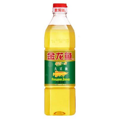 苏宁宜品×金龙鱼 精炼一级大豆油 900ml*3瓶装 家用食用油植物色拉油