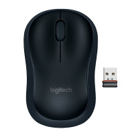 罗技(Logitech)无线鼠标 B175 黑色