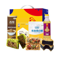 中粮 永福月饼大礼包A 1420g+400ml