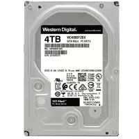 西部数据 黑盘 4TB SATA6Gb/s 7200转256M 台式游戏硬盘(WD4005FZBX)