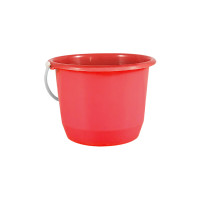 军根 塑料水桶5L 红色
