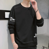 长袖t恤男潮牌宽松百搭卫衣港风春秋上衣潮ins韩版潮流秋衣打底衫